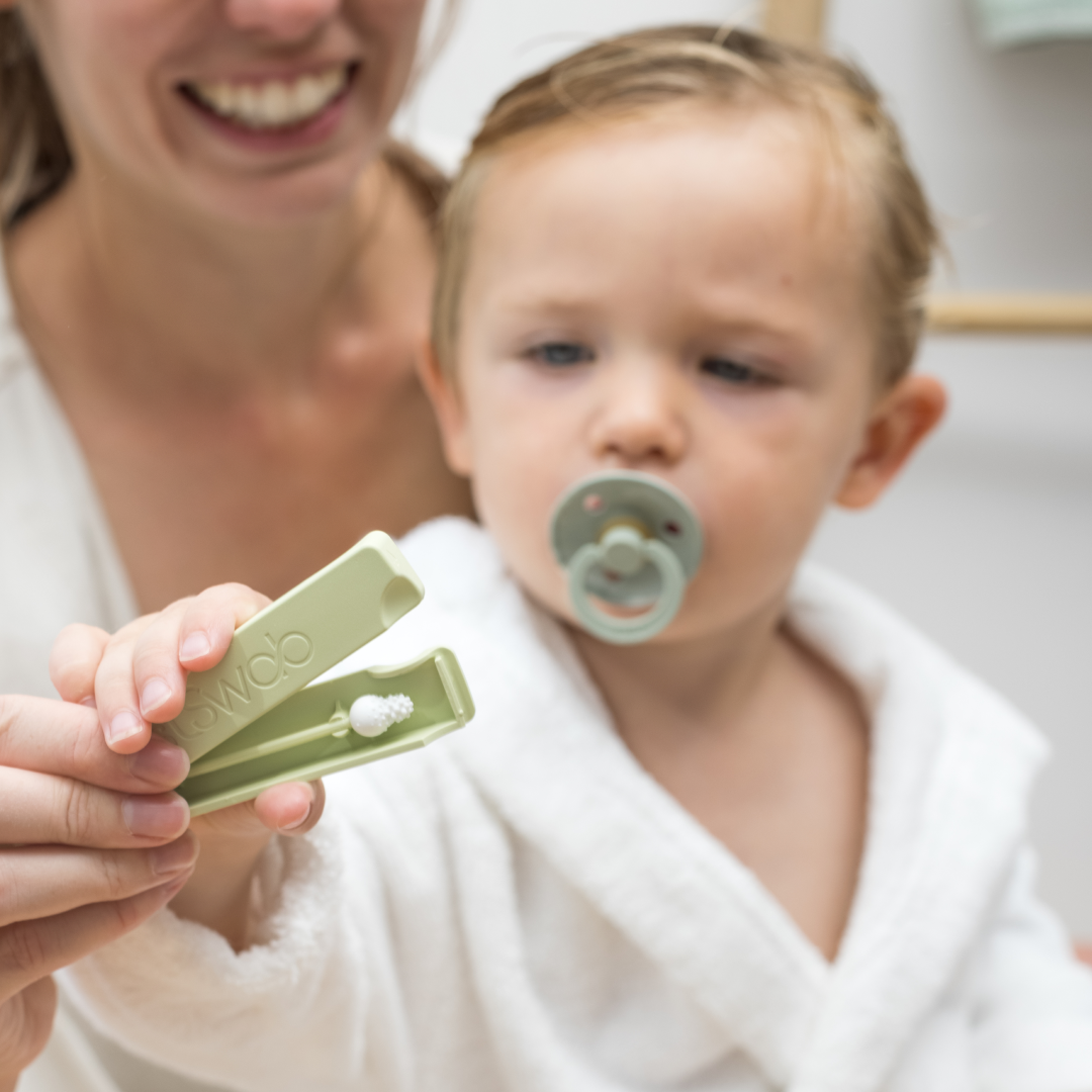 Lastswab Bundles Zero-Waste Baby Kit coffret bébé Essential turquoise