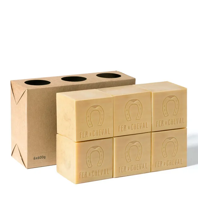 NCDSM Cubes Savon de Marseille végétal 6x600g 72% huiles
