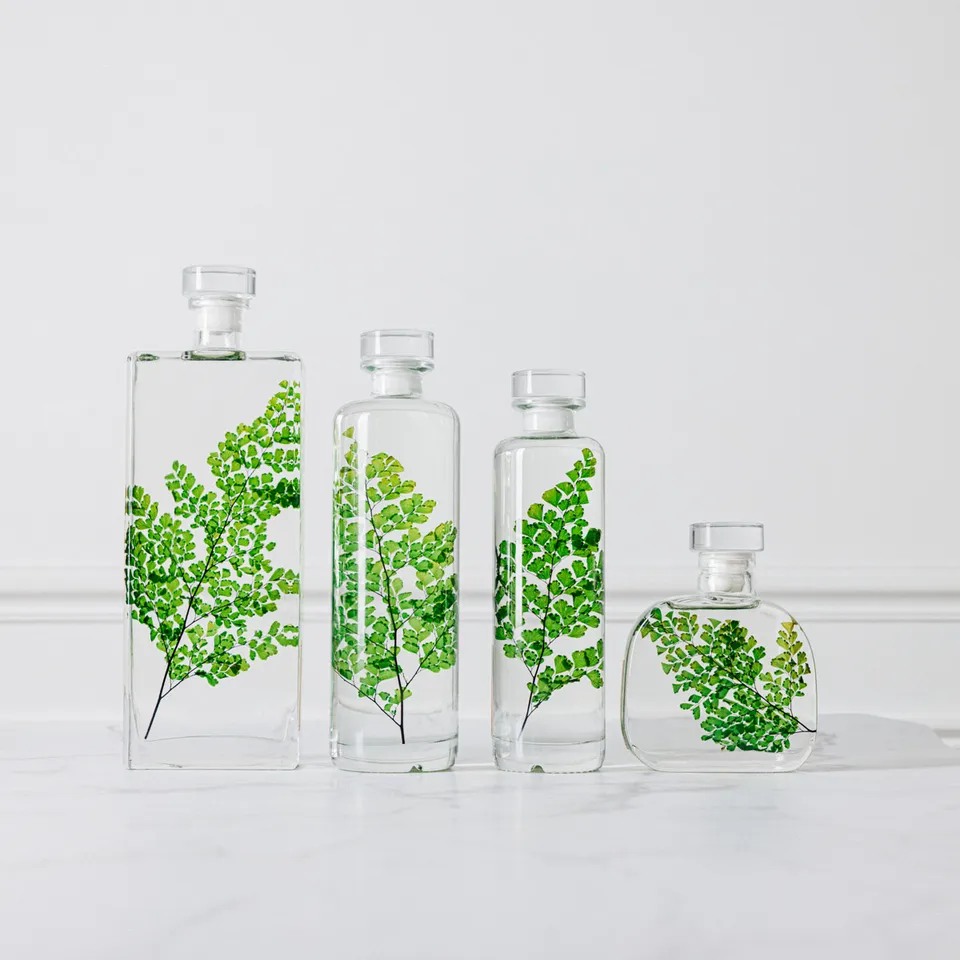 Théophile Herbarium Luthi Verte capsule plante immergée déco