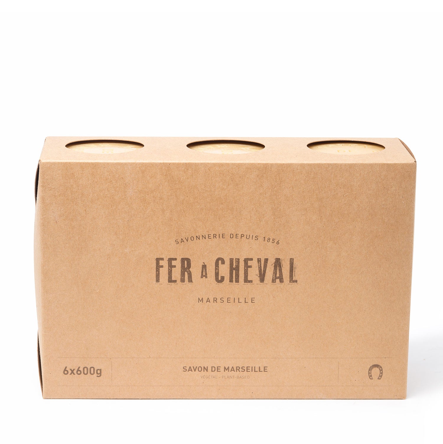 NCDSM Cubes Savon de Marseille végétal 6x600g 72% huiles