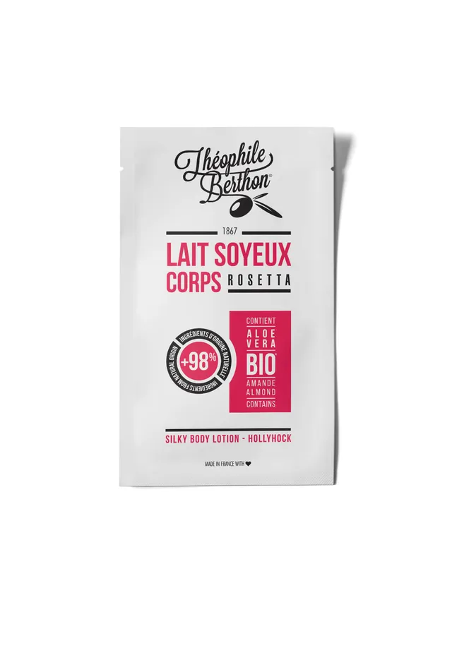 Theophile Berthon Soin corps Lait Soyeux Corps Rosetta échantillon