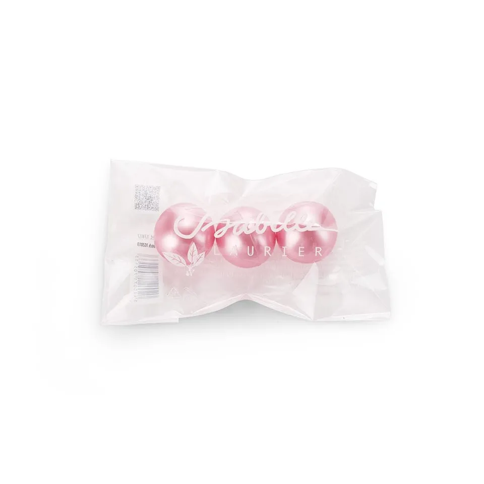 Isabelle Laurier Ladies Lot 3 perles bain rose naturel