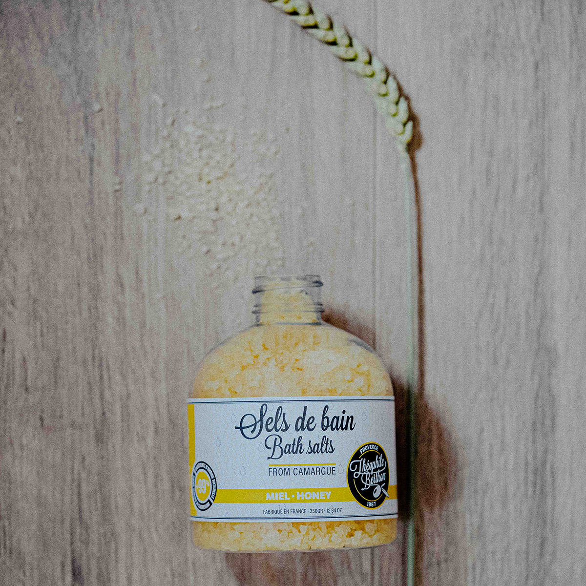 Théophile Berthon Sels de bain Camargue miel 350g parfumés