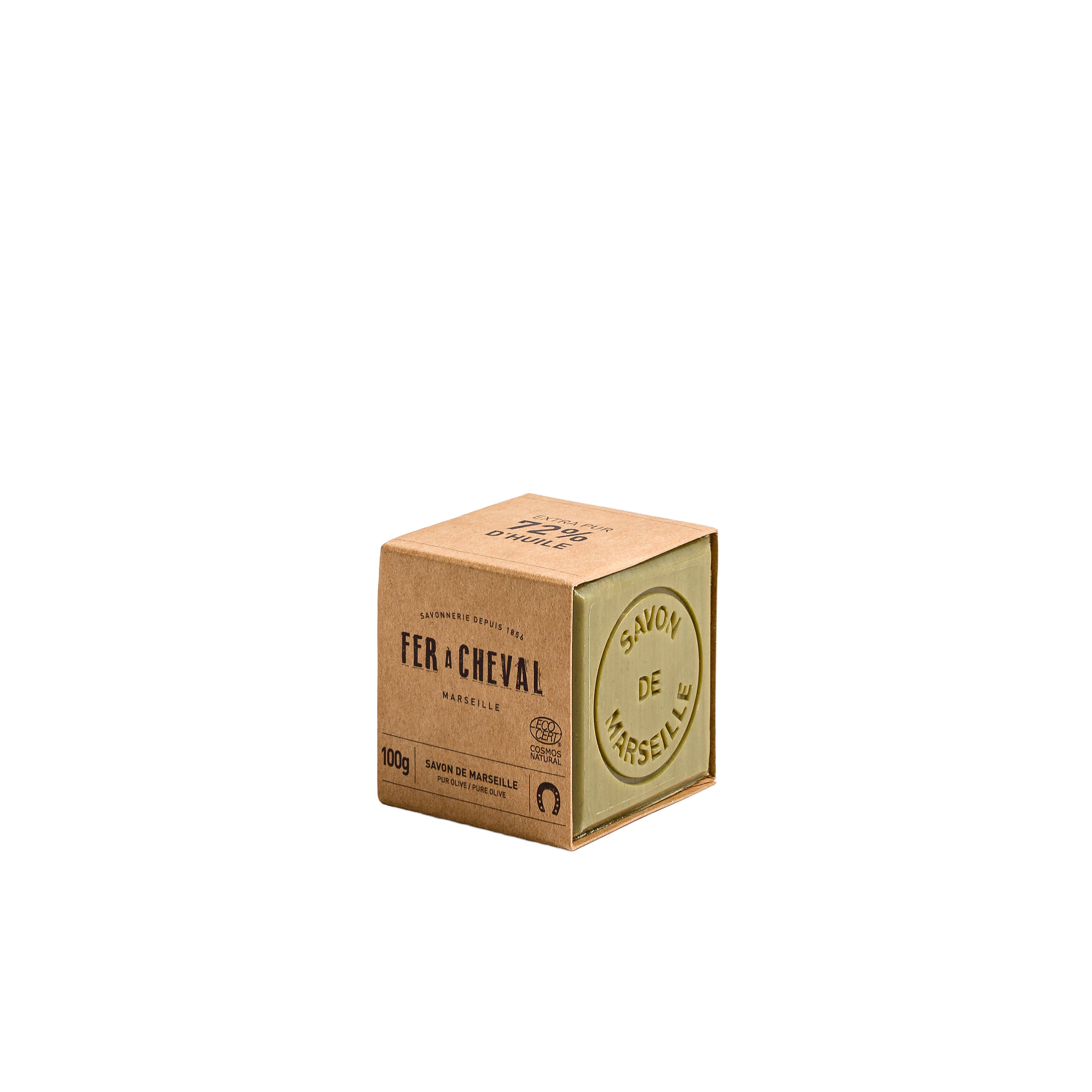 NCDSM Cubes Pur Olive savon Marseille 100g huile d'olive