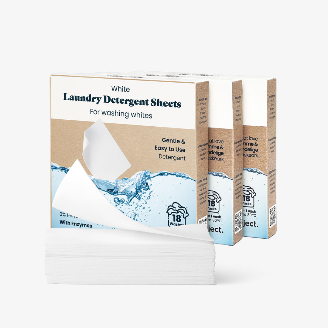 Lastswab Laundry Detergent Sheets lessive 60 feuilles pré-dosées