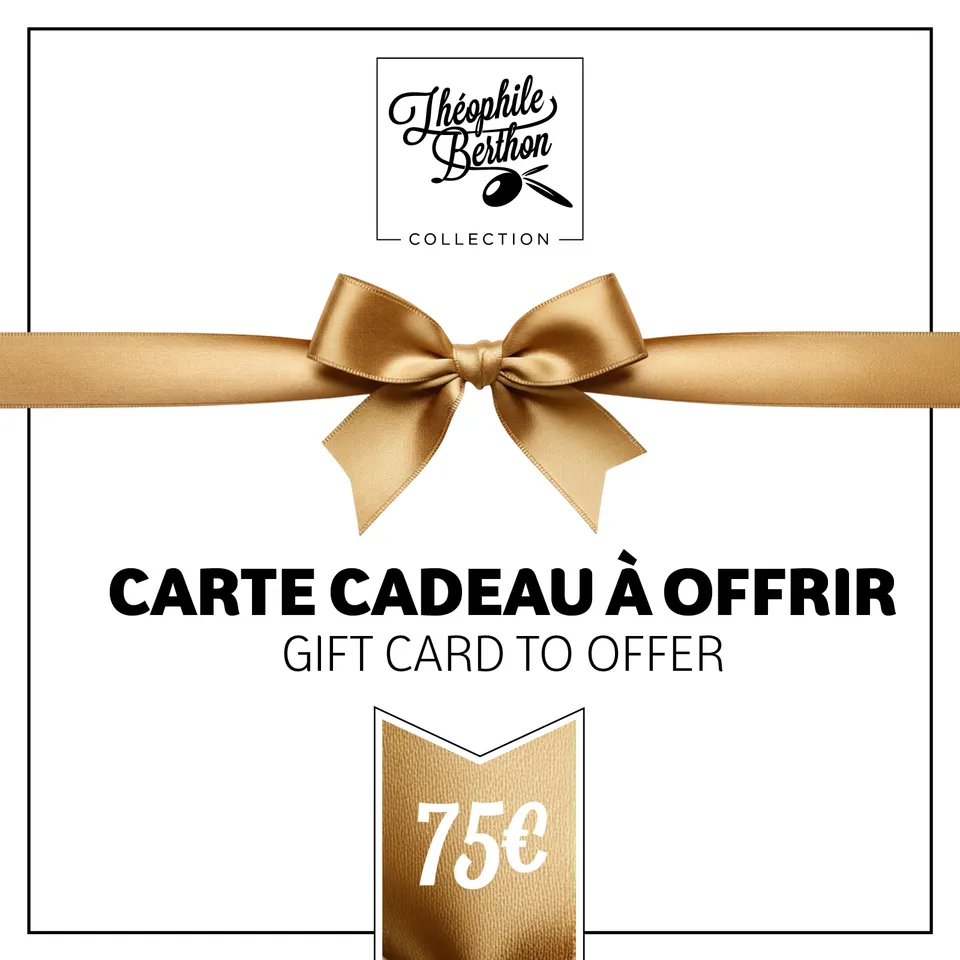 Theophile Berthon Bon Cadeau Carte 75€ Eshop