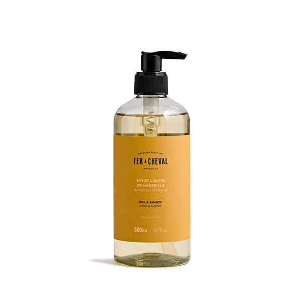 Fer à Cheval Savon Liquide Marseille Miel & Amande 500ml