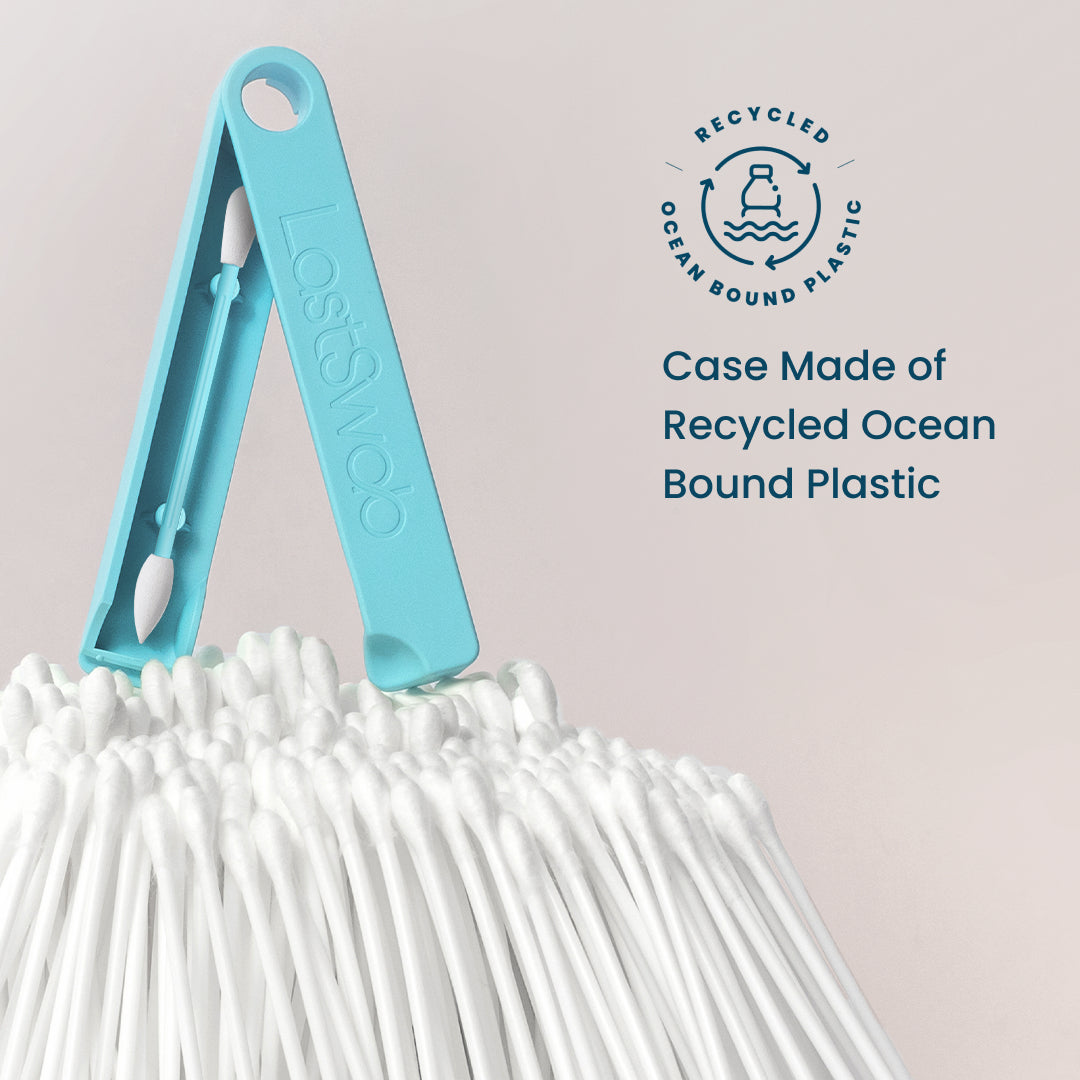 LastSwab PRO coton-tige réutilisable beauté noire double embout