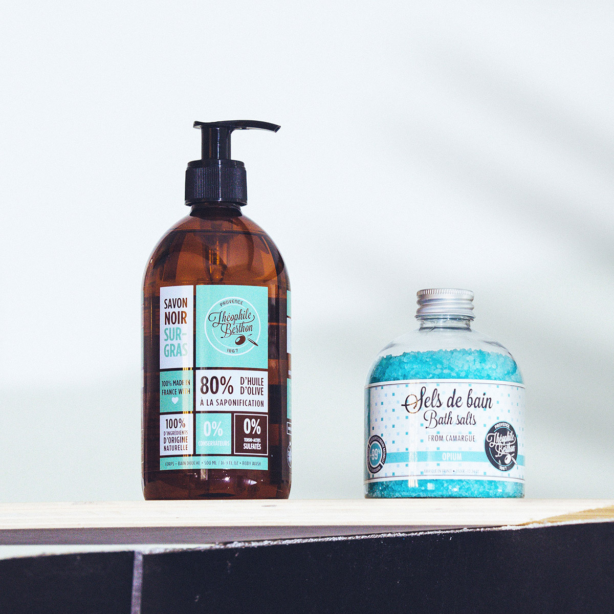 Théophile Berthon Sels de bain Camargue 350g opium