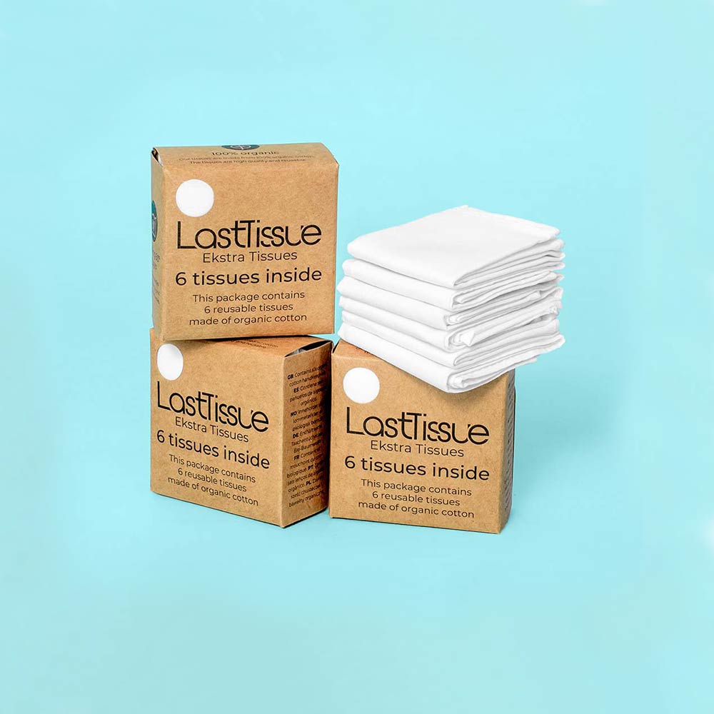 LastSwab LastTissue Refill 18 mouchoirs lavables pack 18