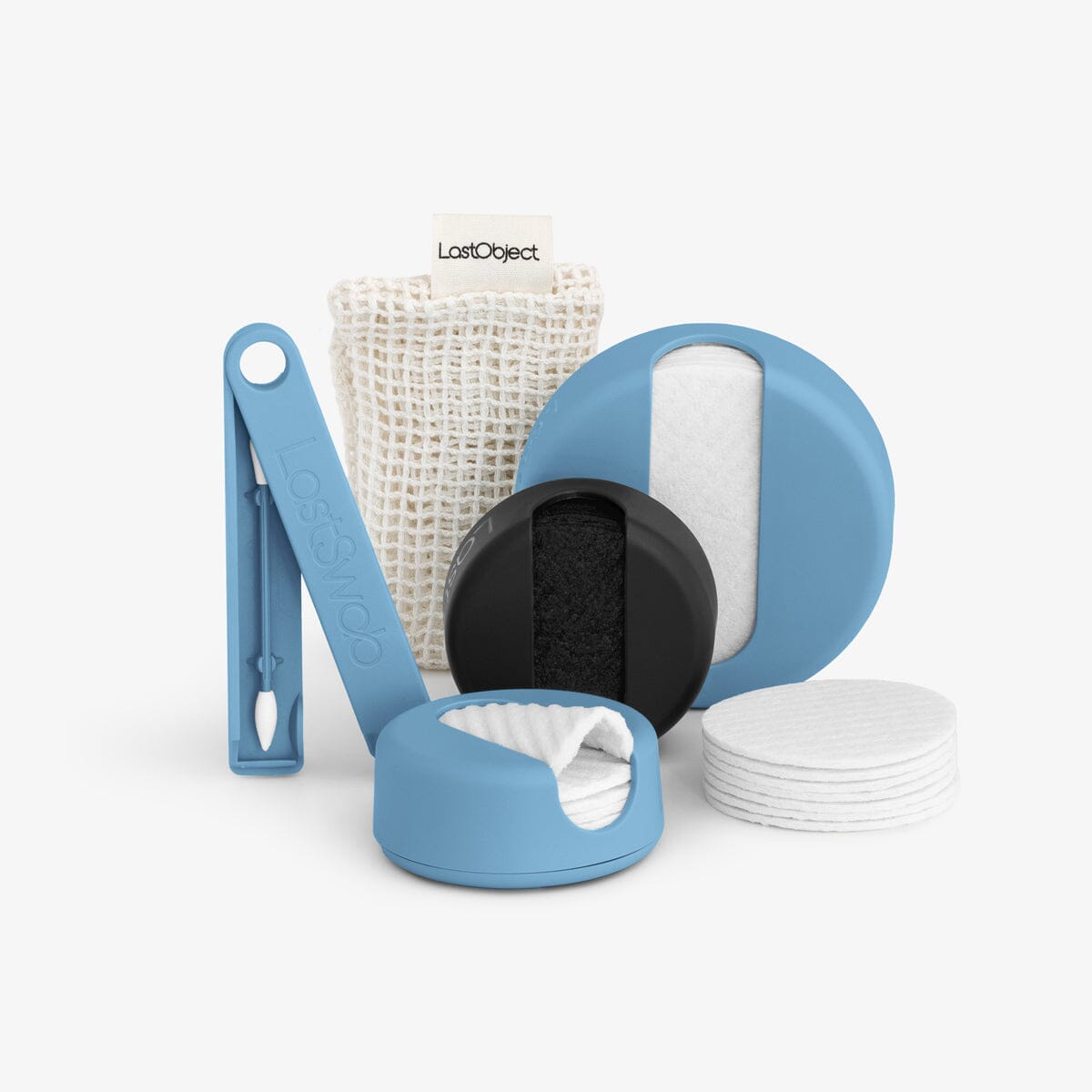 LastSwab Kit démaquillage lavable Essential coton + beauty