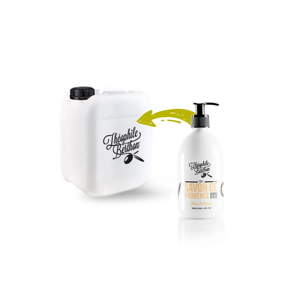 THEOPHILE BERTHON Savon de Provence savon liquide fleur d'oranger 5L