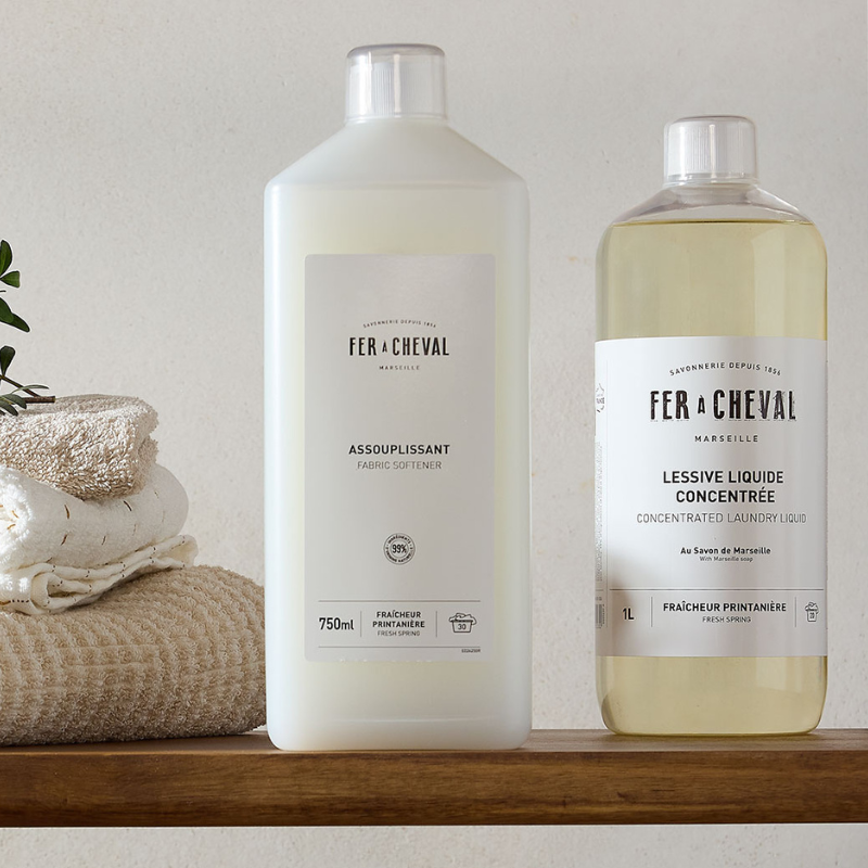Fer à Cheval Lessive et Assouplissant duo linge naturel