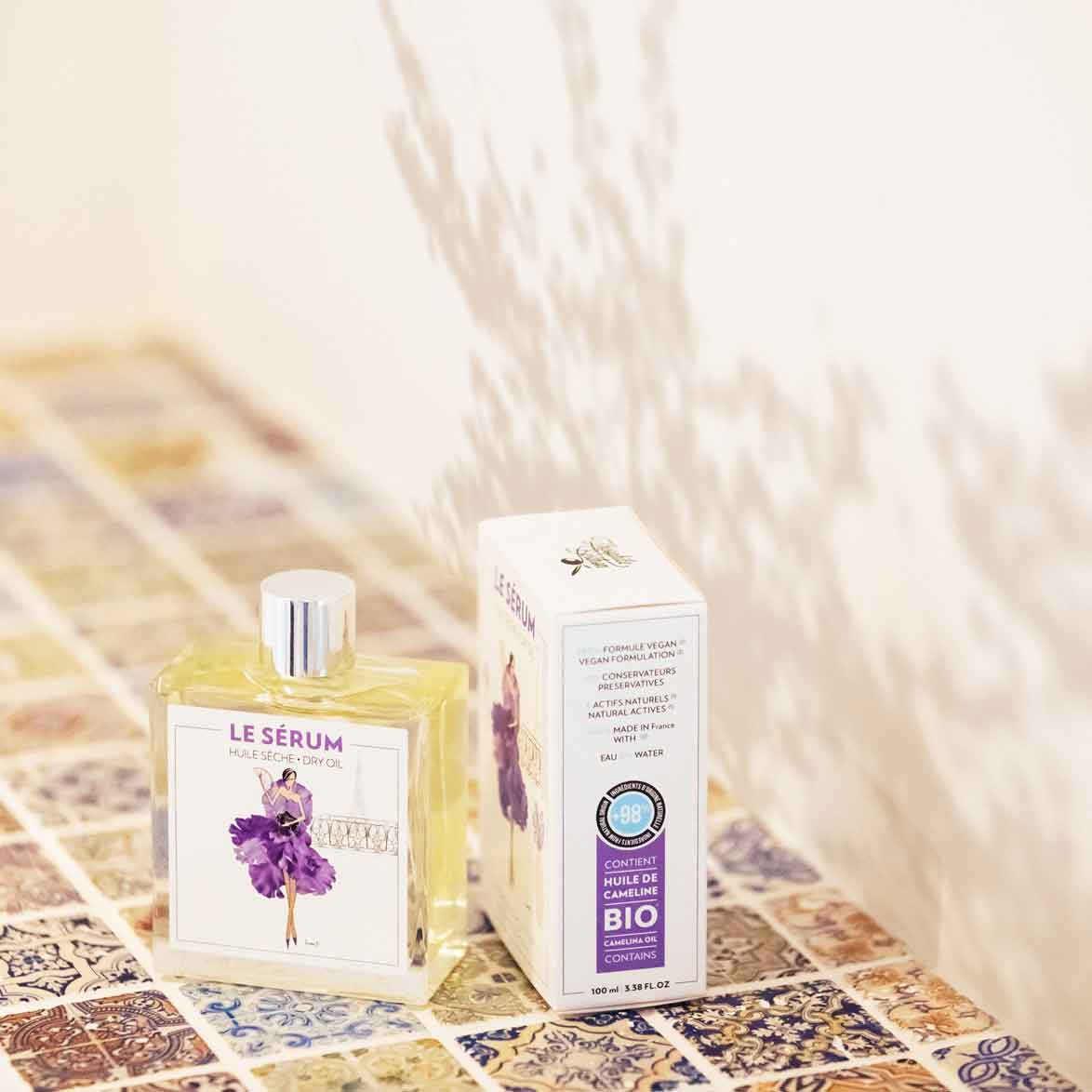 THEOPHILE BERTHON Coffrets Trousses cadeau Rose et Iris savon + huile
