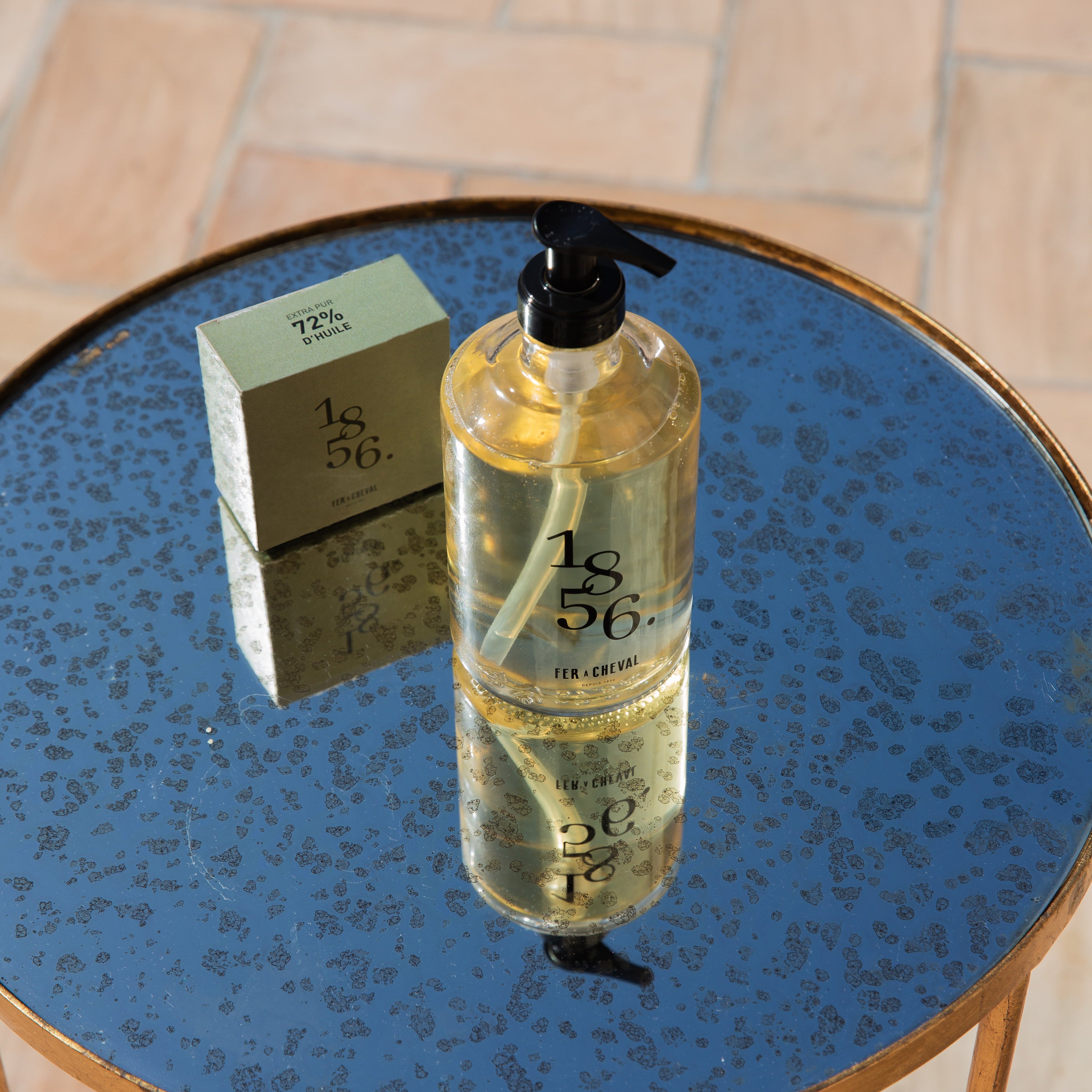 Fer à Cheval Collection 1856 coffret savons miel amande olive