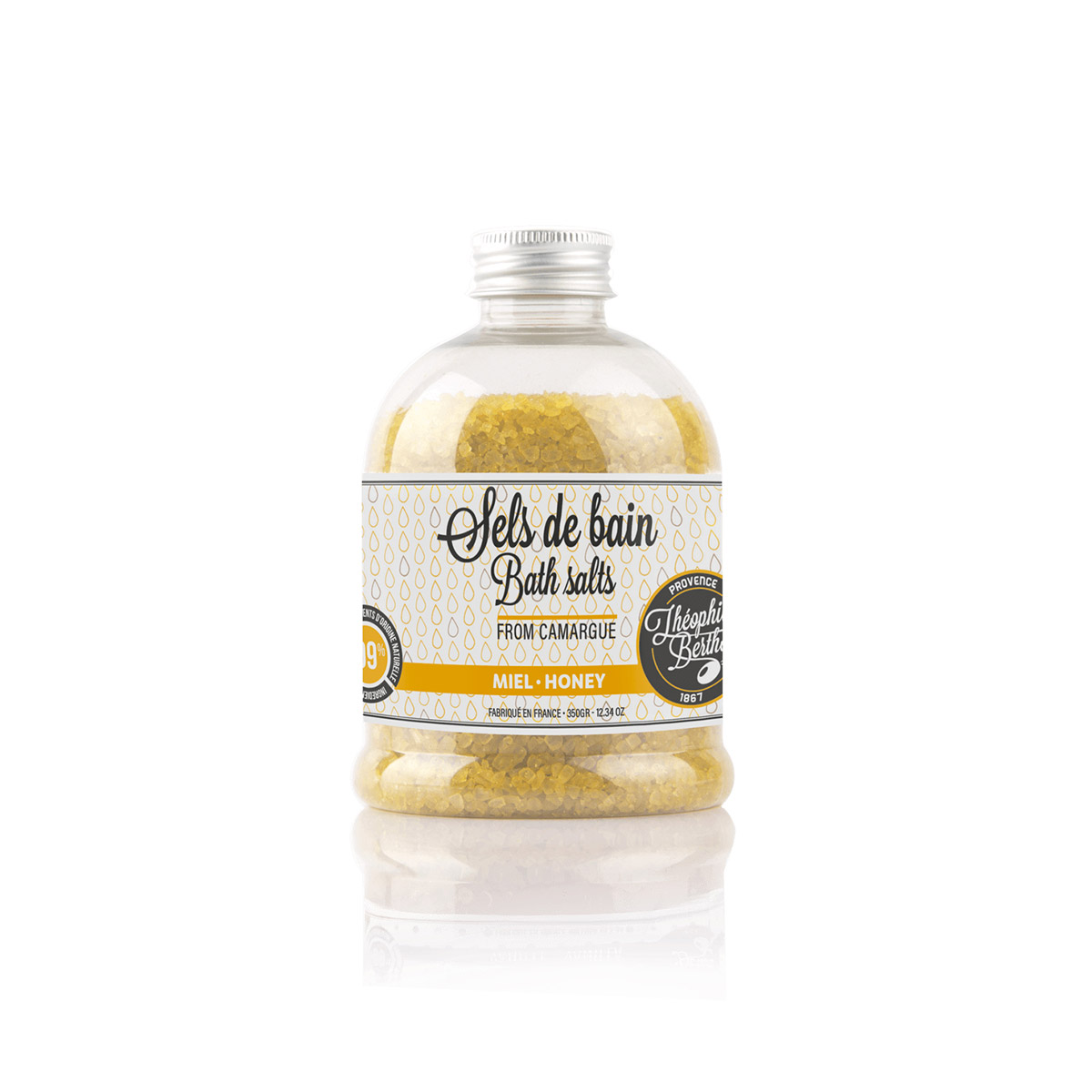 Théophile Berthon Sels de bain Camargue miel 350g parfumés