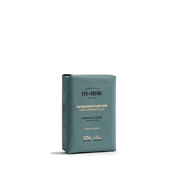 Fer à Cheval Savon Doux Embruns & Cédrat Savonnette 125g