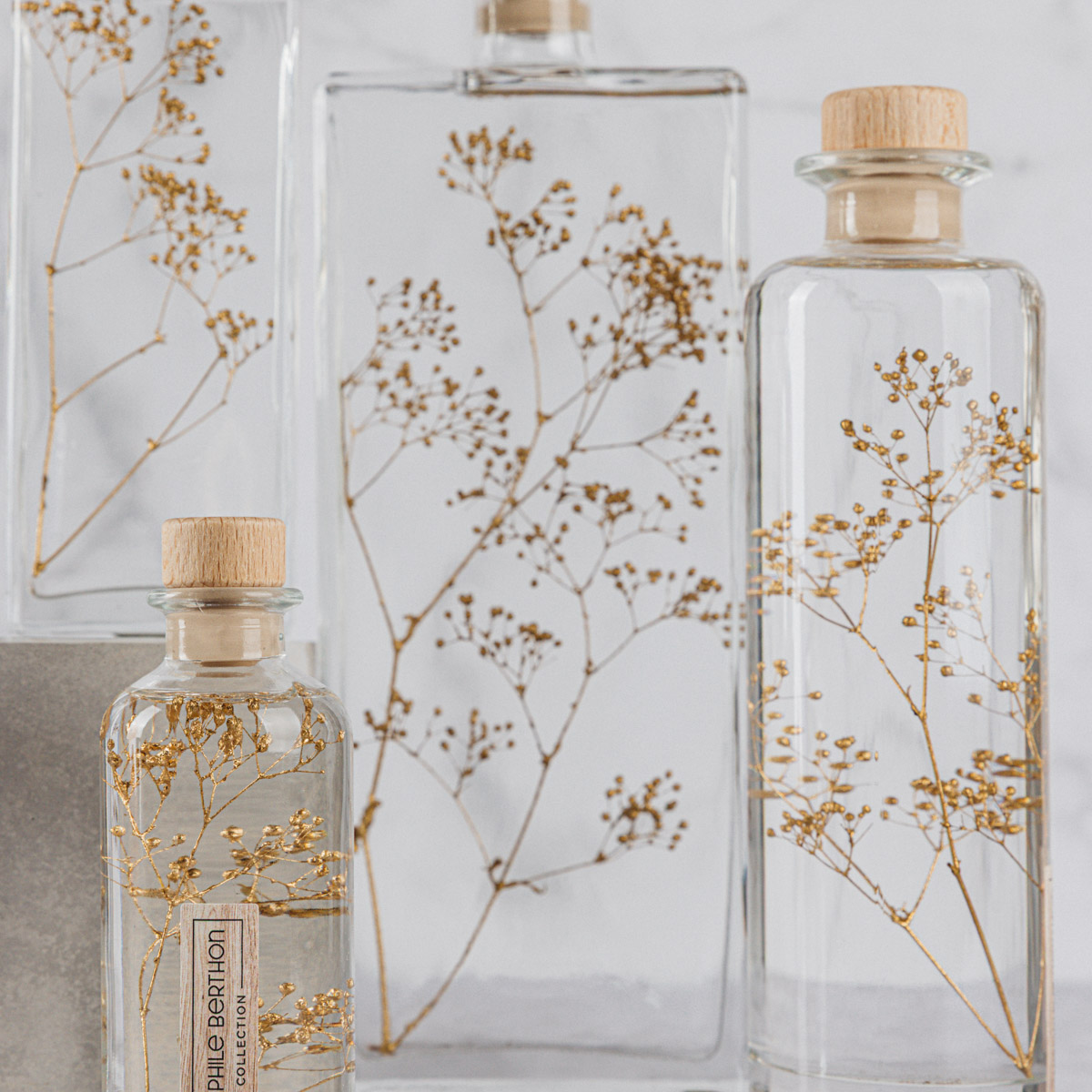 THEOPHILE BERTHON Plantes Immergées gypsophile or plante immergée