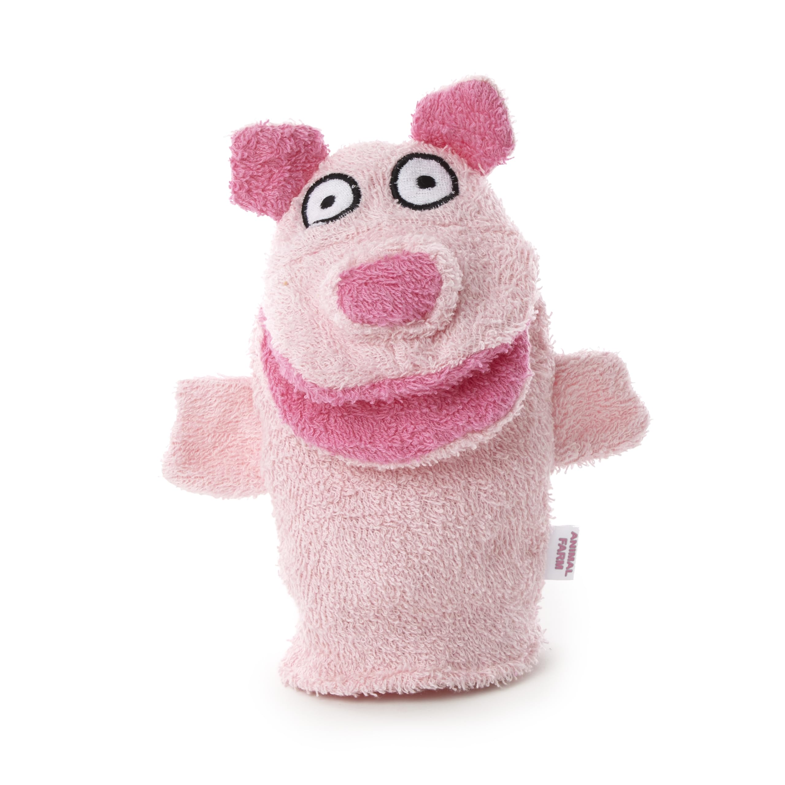 Isabelle Laurier Toddlers gant de toilette cochon coton bébé