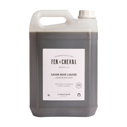 Fer à Cheval Savon Noir Liquide savon noir 5L olive