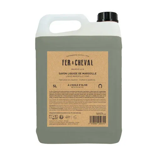 Fer à Cheval Savon Liquide de Marseille 5L olive