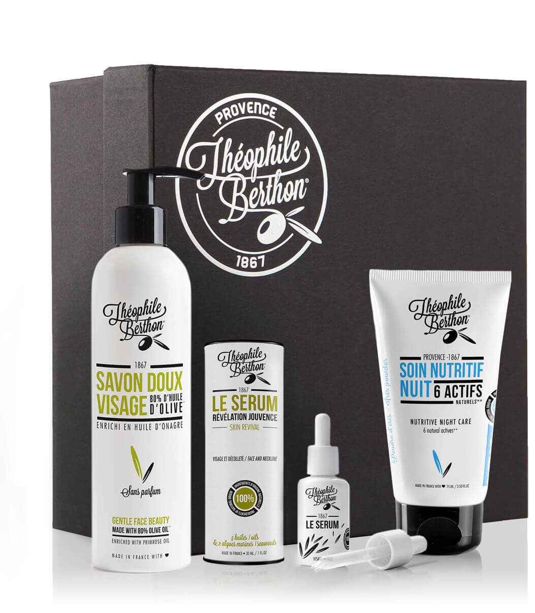 Théophile Berthon Coffrets Trousses coffret visage Belle et Bien anti-rides