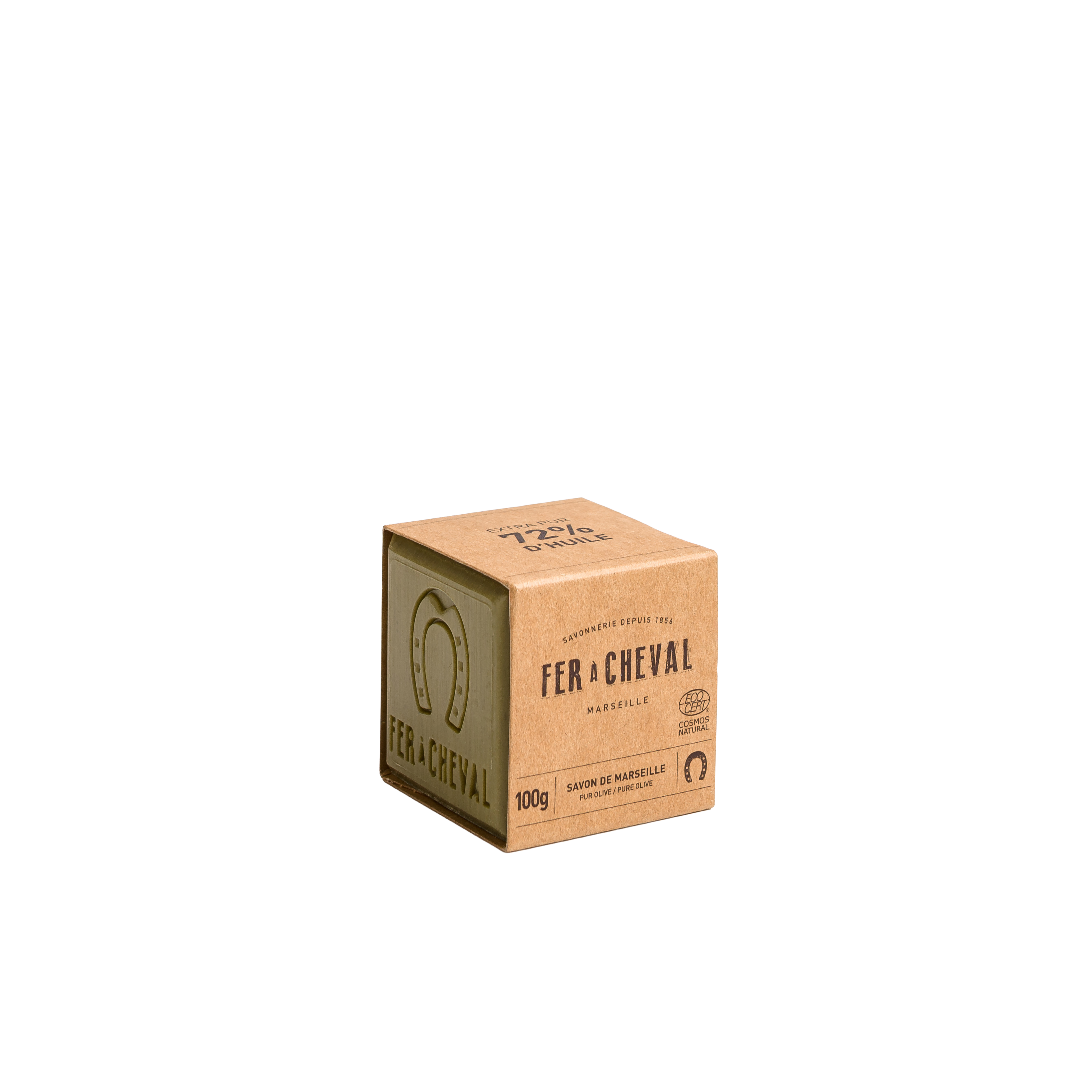 NCDSM Cubes Pur Olive savon Marseille 100g huile d'olive