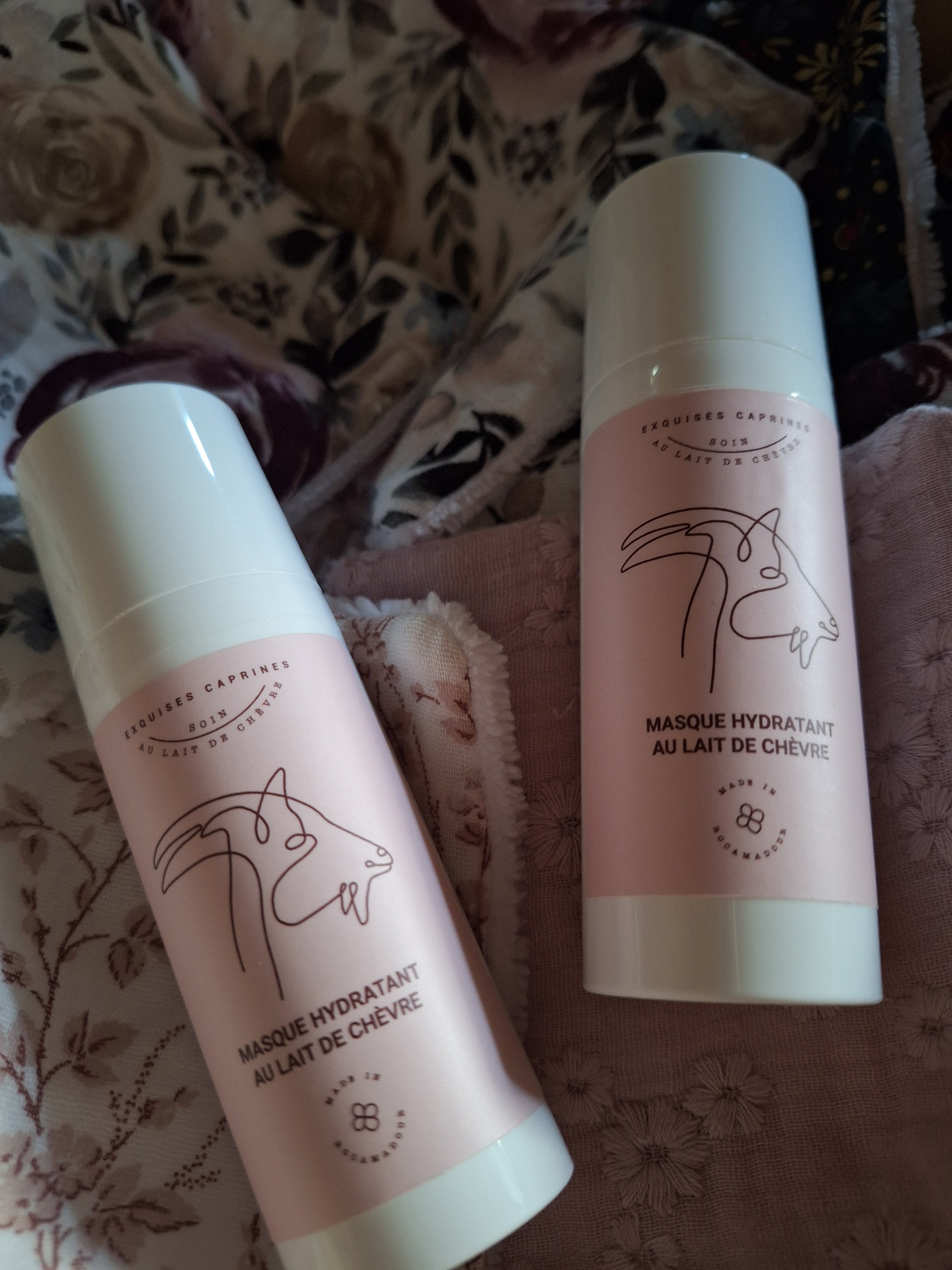 Exquises Caprines Masque hydratant visage lait de chèvre 50ml