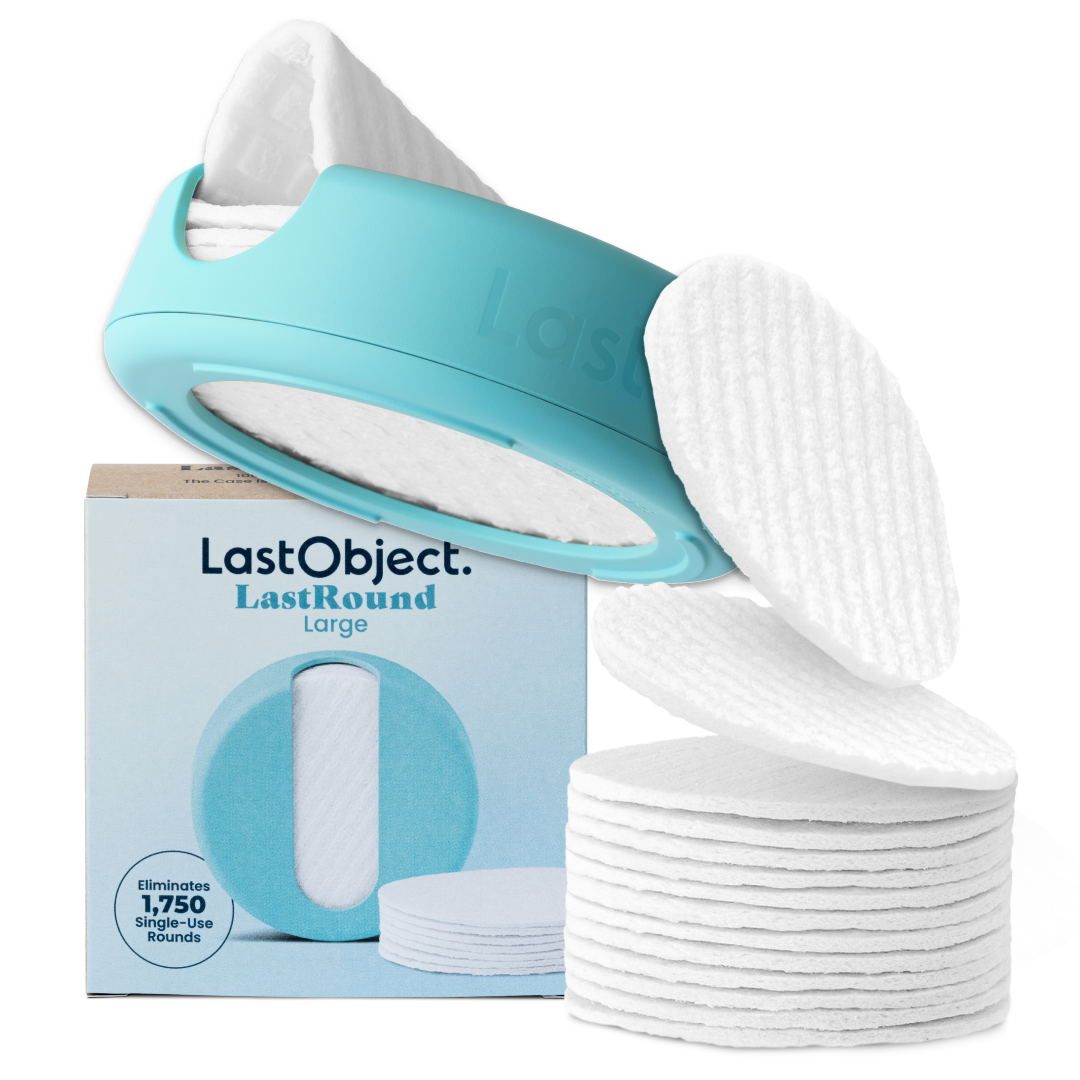 Lastswab LastRound Original disques démaquillants lavables x7 turquoise