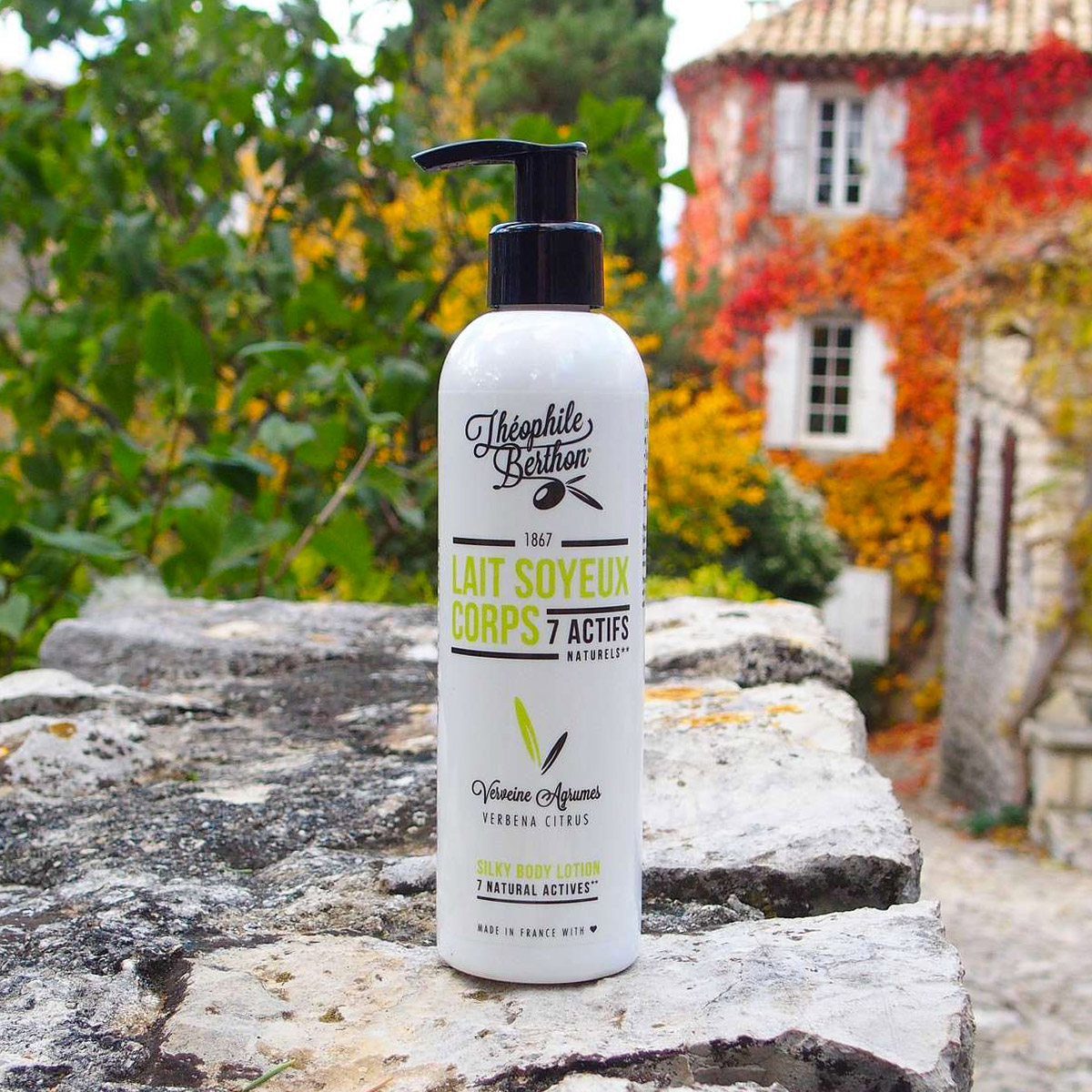 Theophile Berthon Lait Soyeux Corps 240ml Verveine Agrumes sec