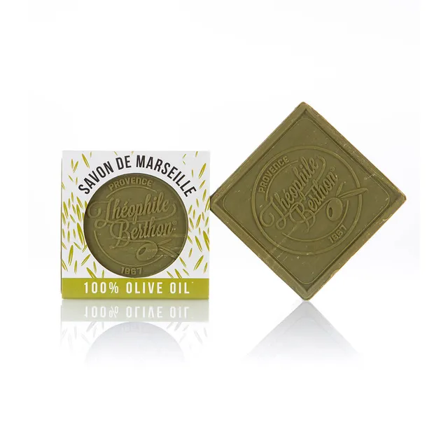Théophile Berthon Savon de Marseille solide 100g pur olive