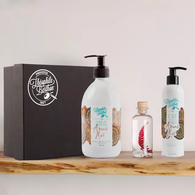 THEOPHILE BERTHON Coffret Espièglerie amande miel 2 soins