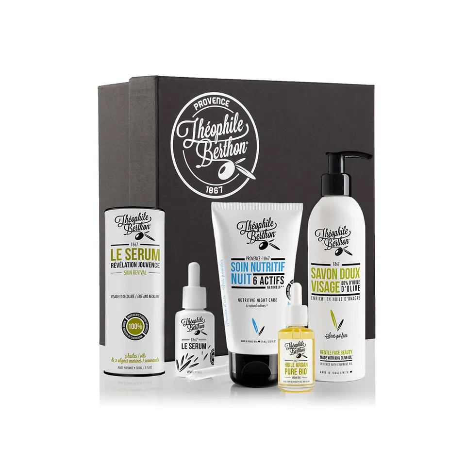 Theophile Berthon Coffrets Trousses coffret routine beauté argan 4 soins