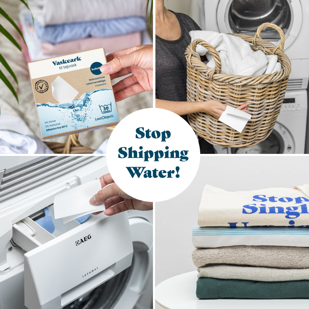 Lastswab Laundry Detergent Sheets lessive 60 feuilles pré-dosées