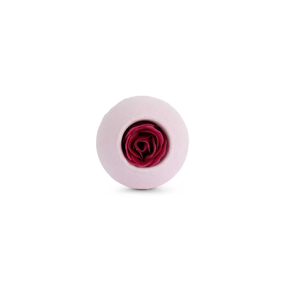 Isabelle Laurier Rosa bombe de bain organza 98% naturel