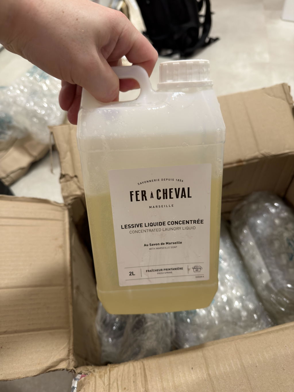 Fer à Cheval Buanderie Lessive Liquide 2L 40 lavages