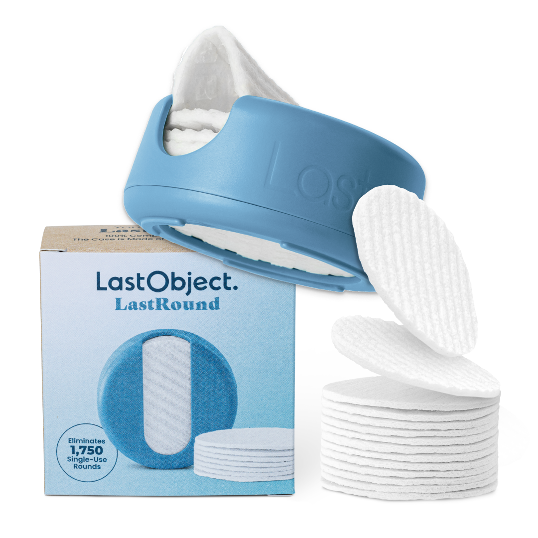 Lastswab LastRound Original disques démaquillants lavables x7 turquoise