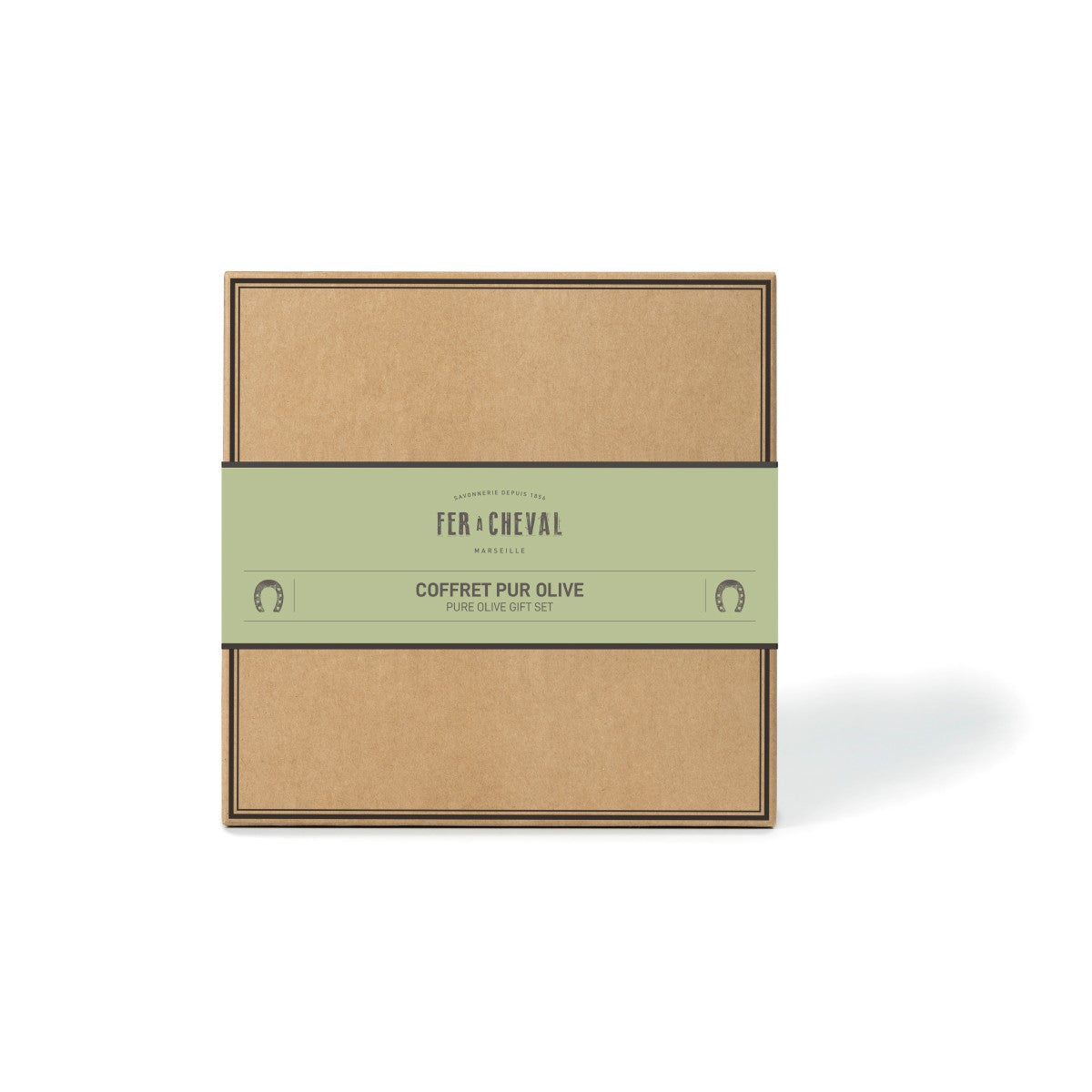 NCDSM Coffrets Cadeau Savon de Marseille Pur Olive 4 Pièces