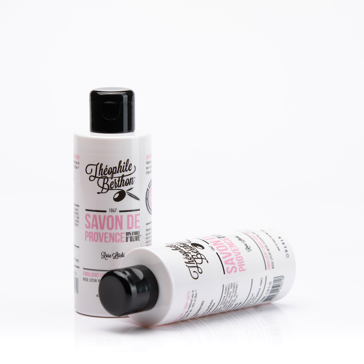 THEOPHILE BERTHON Savon de Marseille savon Provence 100ml rose litchi
