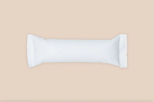 Oshibori Concept Échantillon Serviette 15g Blanc+Noir Thé Blanc x2