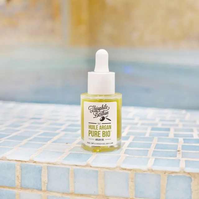 Théophile Berthon Soin corps huile d'argan pure bio 30ml visage