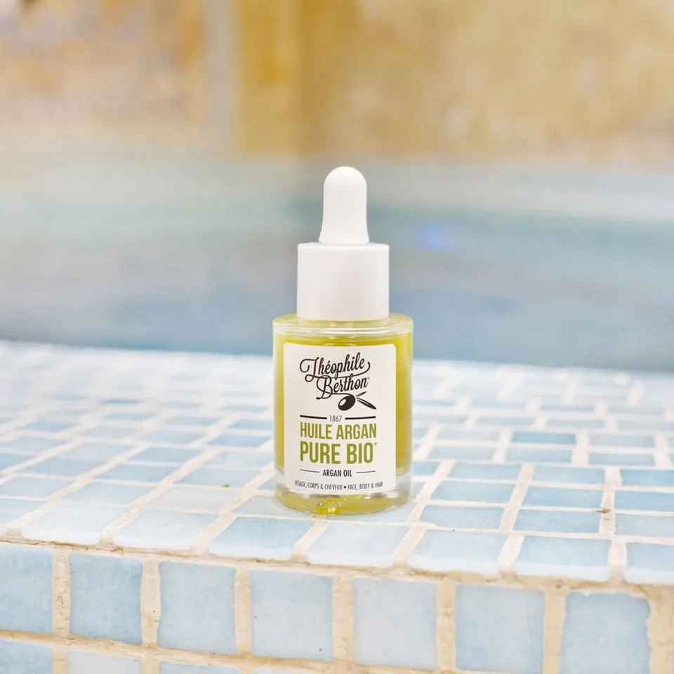 Théophile Berthon Soin corps huile d'argan pure bio 30ml visage