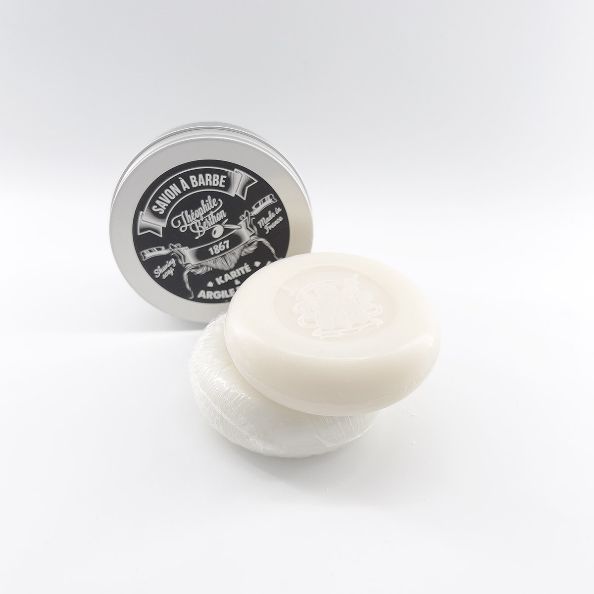 THEOPHILE BERTHON Savon solide savon à barbe éco-recharge 100gr
