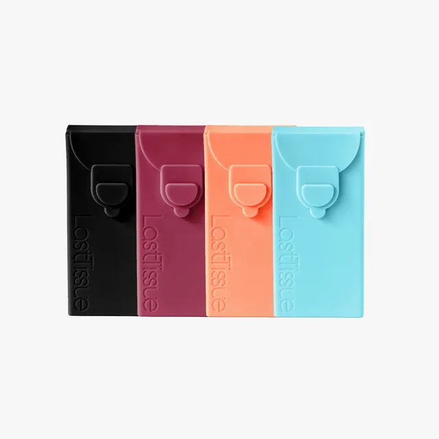 LastSwab Family Tissue Kit mouchoir lavable Pack 4 étuis