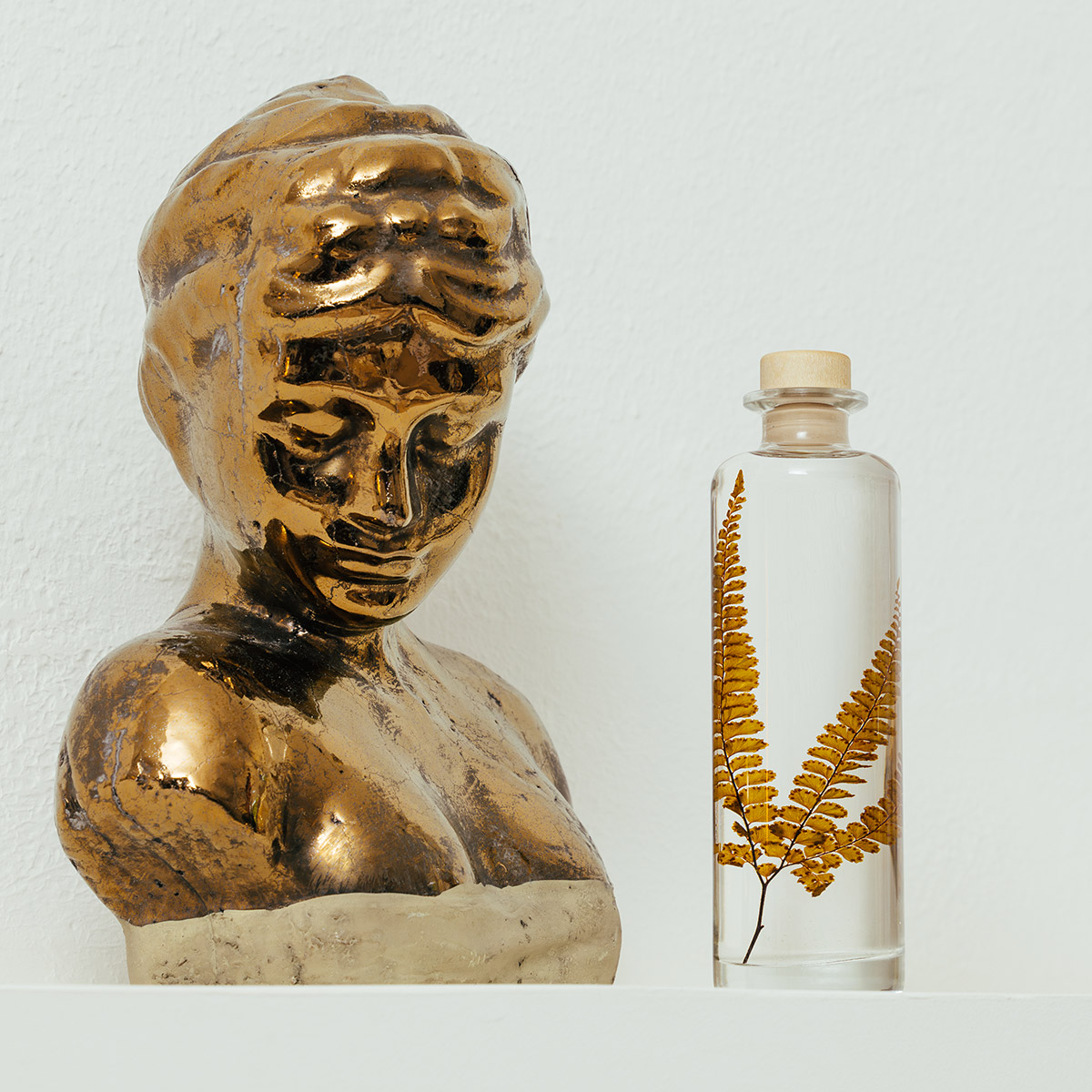 Théophile Berthon Plantes Immergées Diptyque Ruscus Vert Felci Ambre 2 pièces
