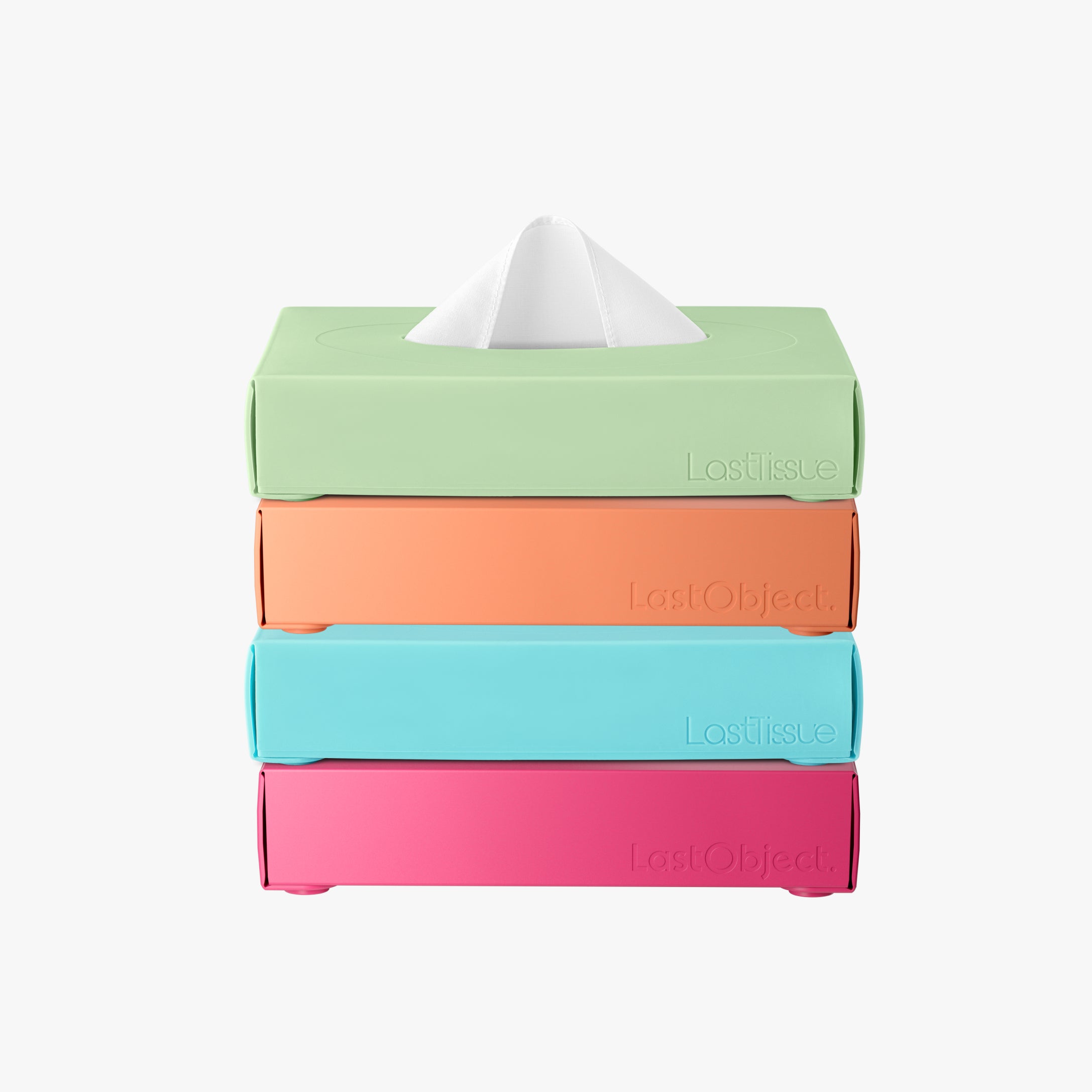 LastSwab Family Tissue Kit mouchoir lavable Pack 4 étuis