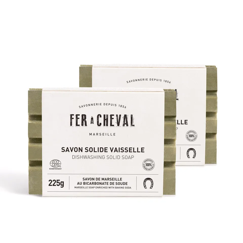 NCDSM Cuisine Duo Savon Vaisselle solide bicarbonate 2x225g