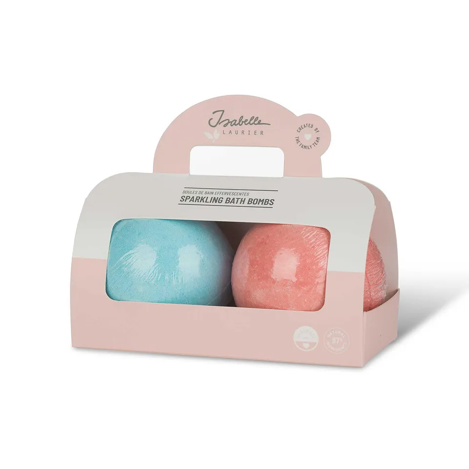 Isabelle Laurier Teens coffret 2 bombes de bain fraise océan
