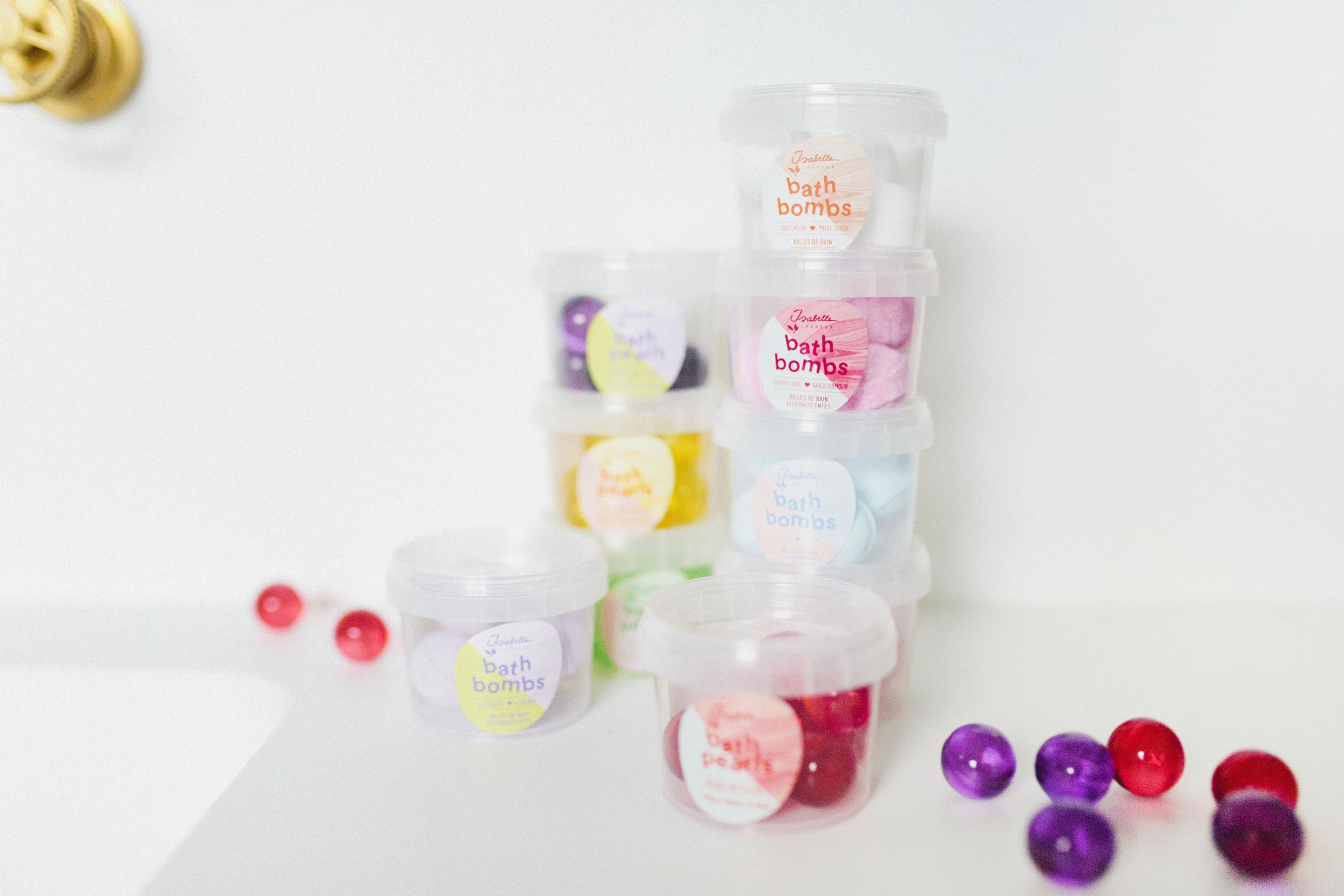 Isabelle Laurier Kids Perles de Bain Coco 8 Pièces Huile