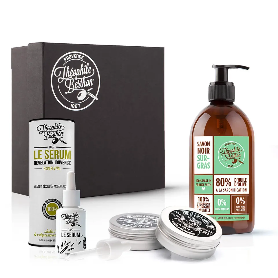 Théophile Berthon Coffrets Trousses nos hommes adorés coffret homme 3 soins